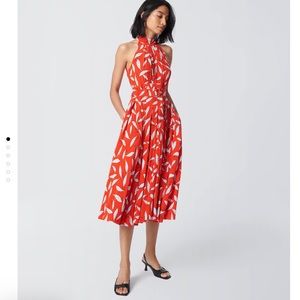 DIANE VON FURSTENBERG
Nicola pleated printed crepe de chine midi dress